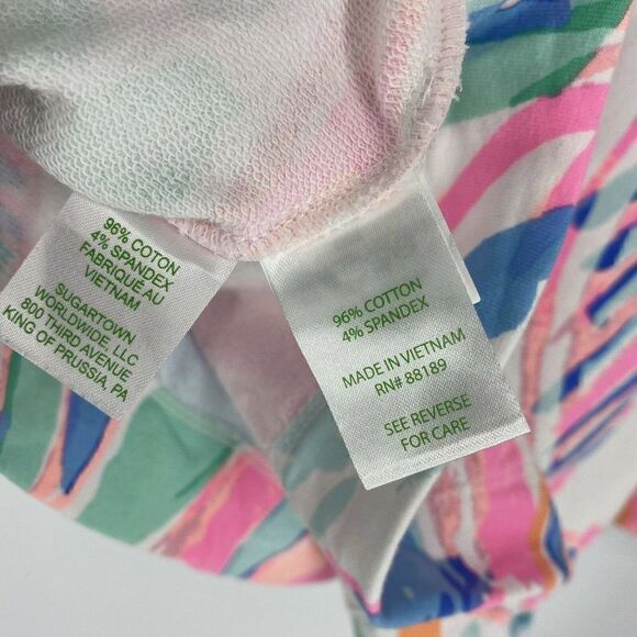 Lilly Pulitzer Shirt Out To Sea Print Skipper Popover - Picture 6 of 7
